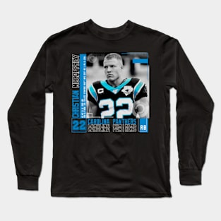 Christian Mccaffrey Paper Poster Long Sleeve T-Shirt